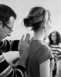 Controllo posturale durante l'emissione